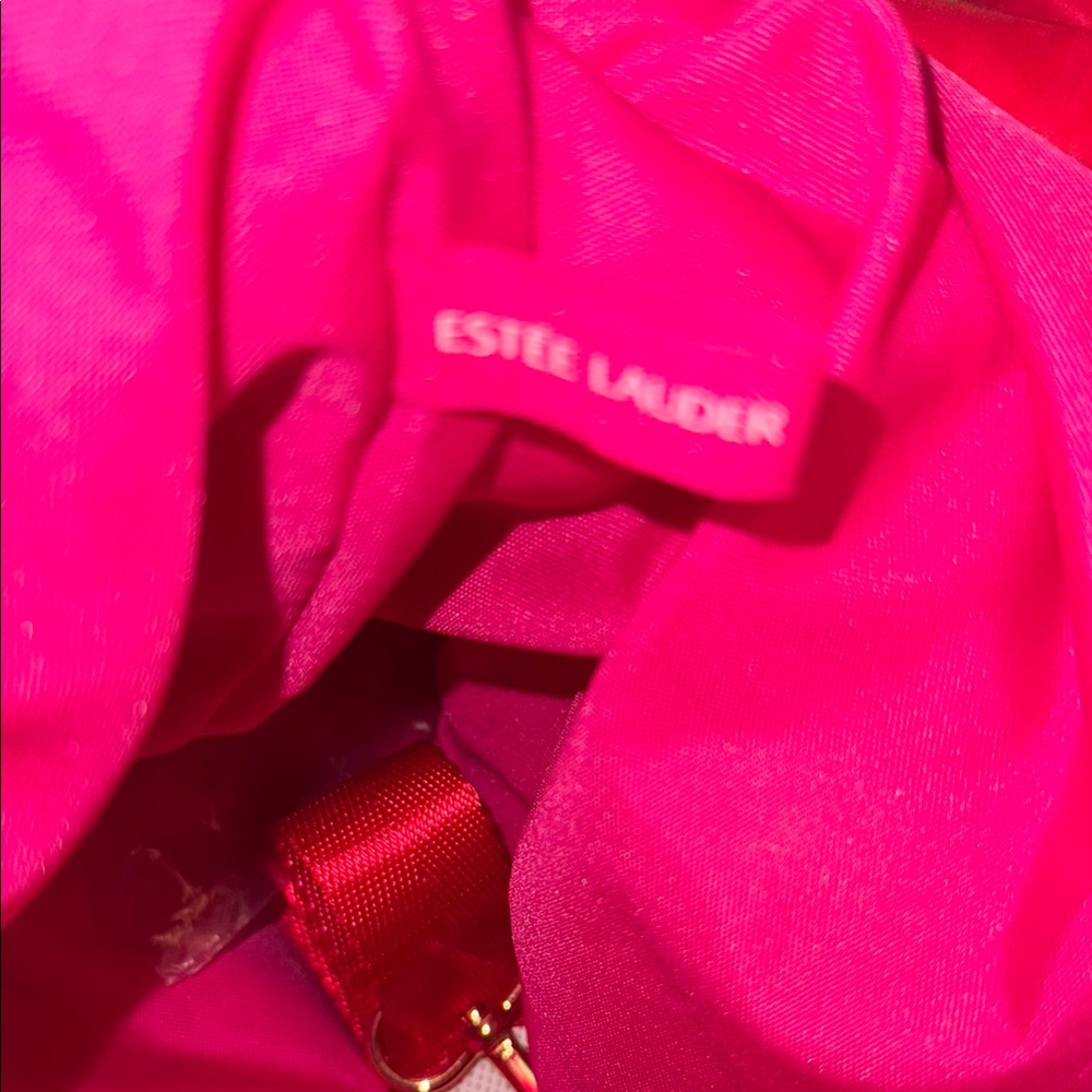 Red Quilted Women's Bag ESTEE LAUDER - Picture 2 of 4